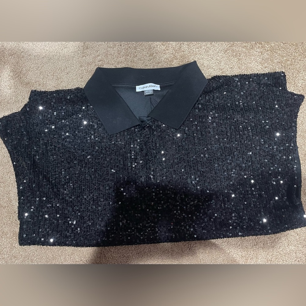 Sparkly Calvin Klein top!